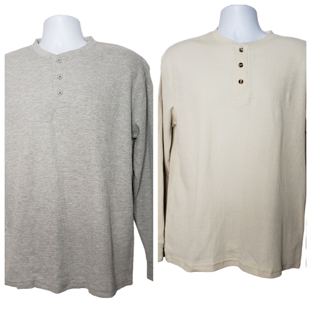 BIG BALL SPORTS Lot of 2 Thermal Shirts Size Large NEW